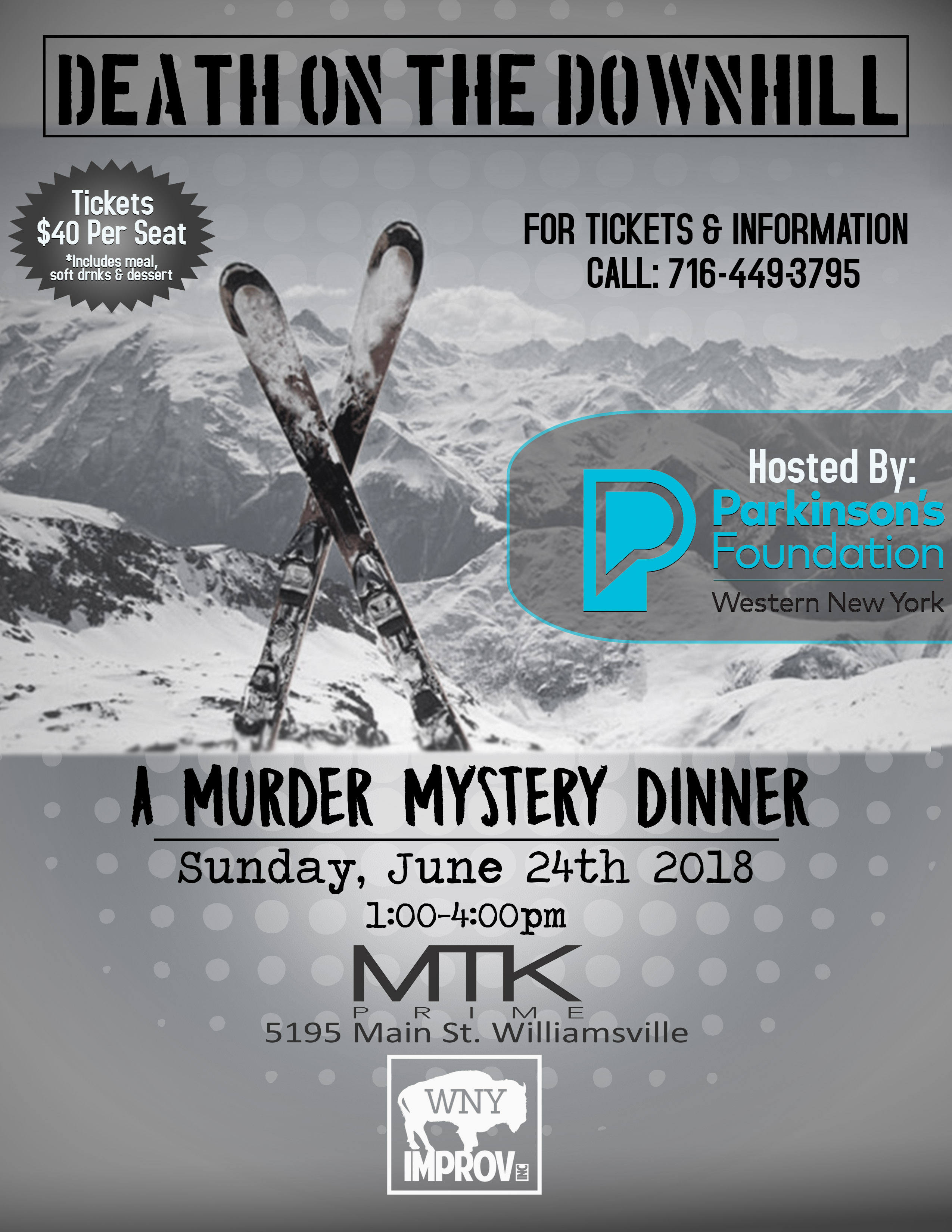 Death on the Downhill Poster