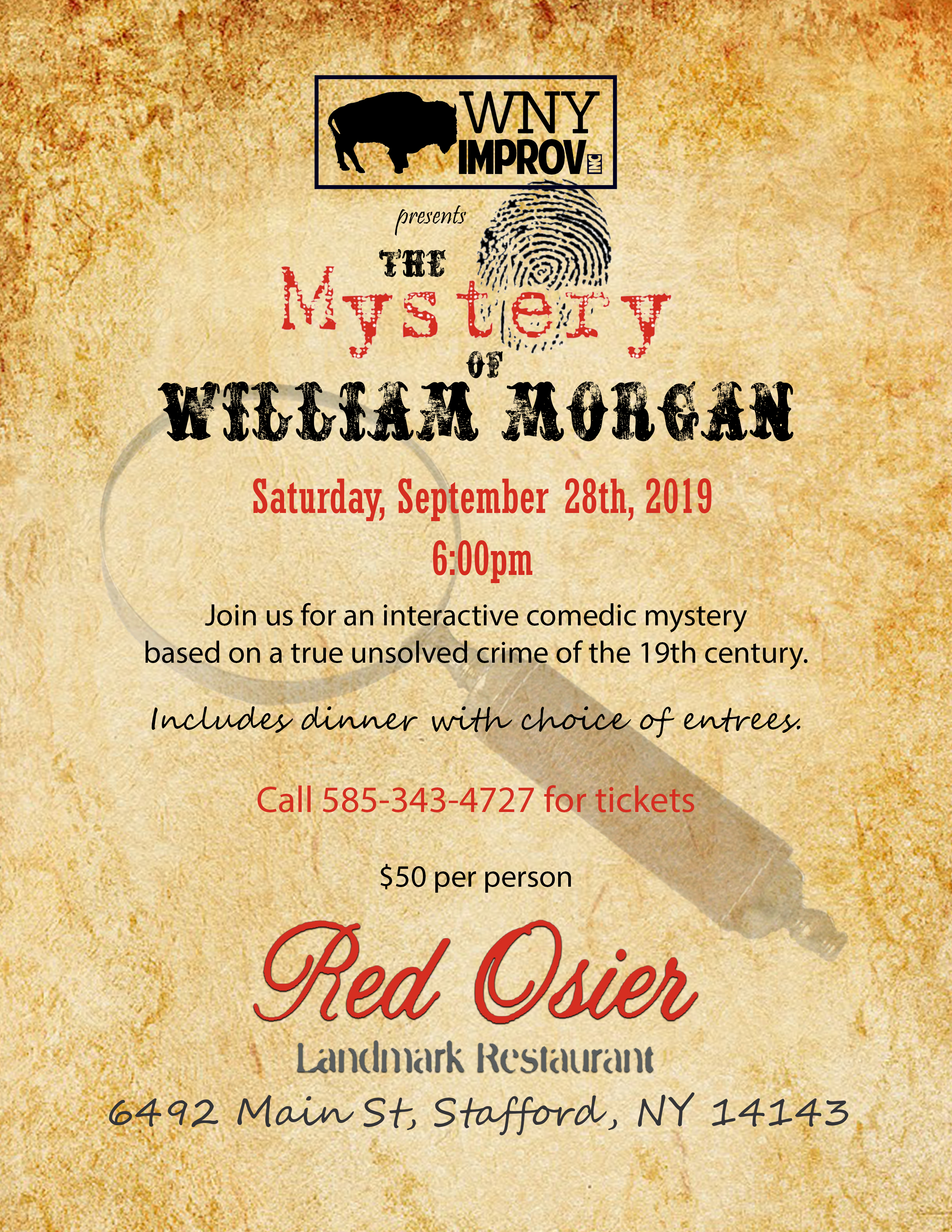 William Morgan Poster updated price