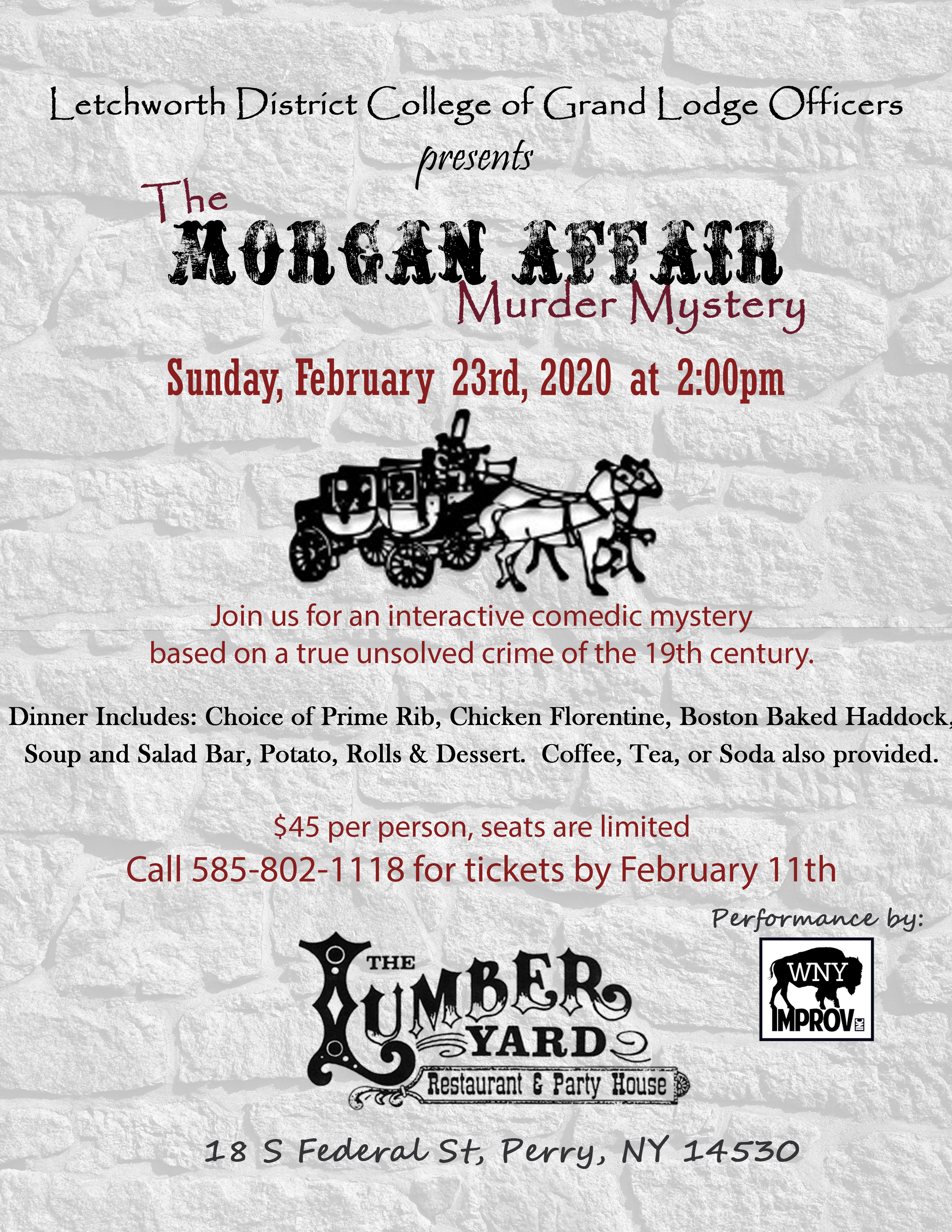 William Morgan Poster 2020